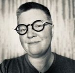black and white portrait